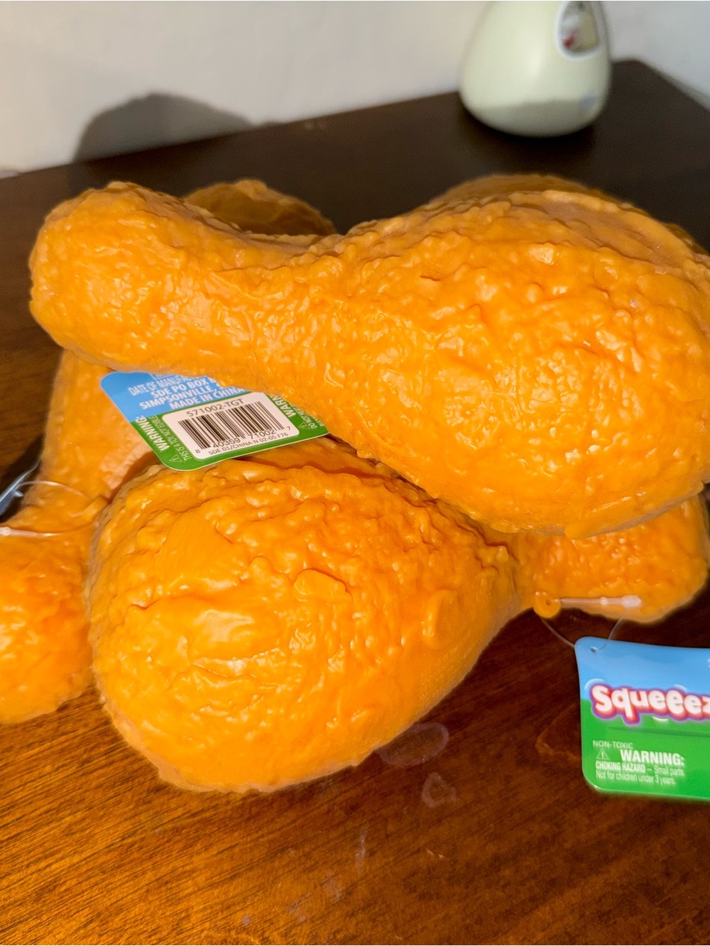 Sunny Days Jumbo Chicken Leg Squishy Squeeze Toy